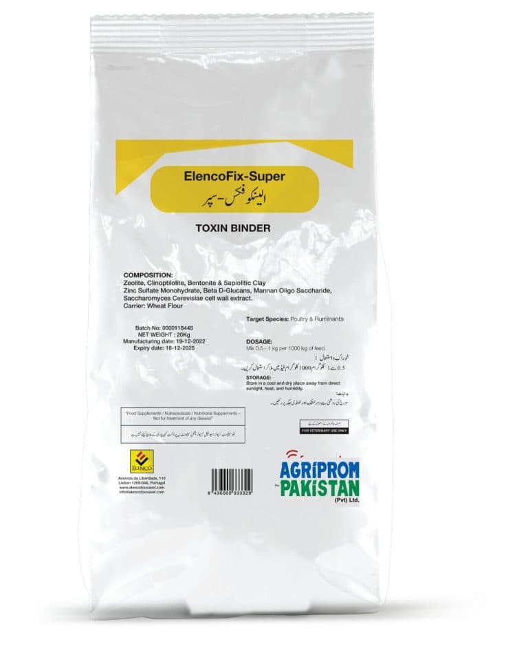 ELENCOFIX SUPER — Toxin Binder, Agriprom Pakistan