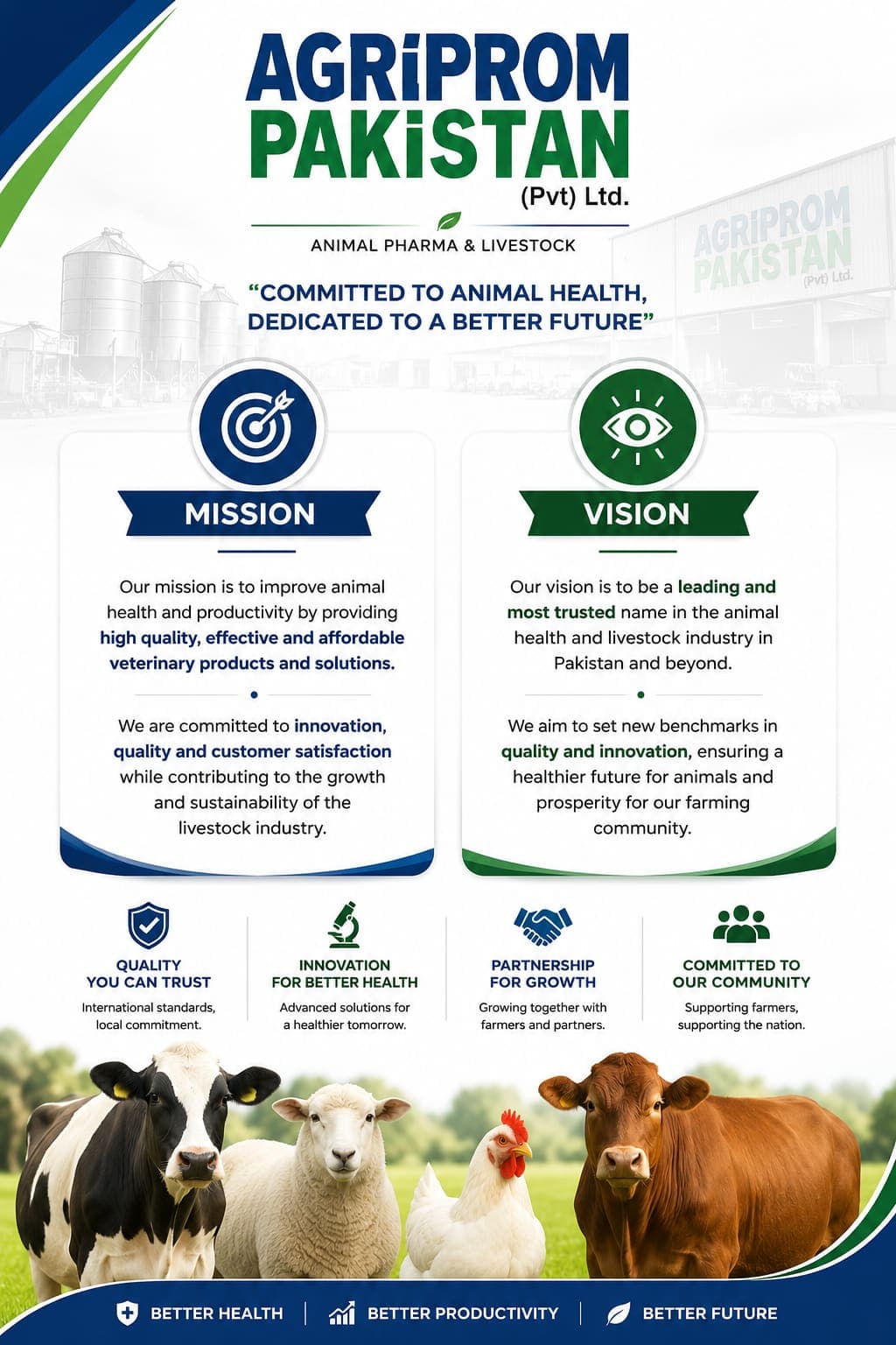 Agriprom Pakistan mission and vision