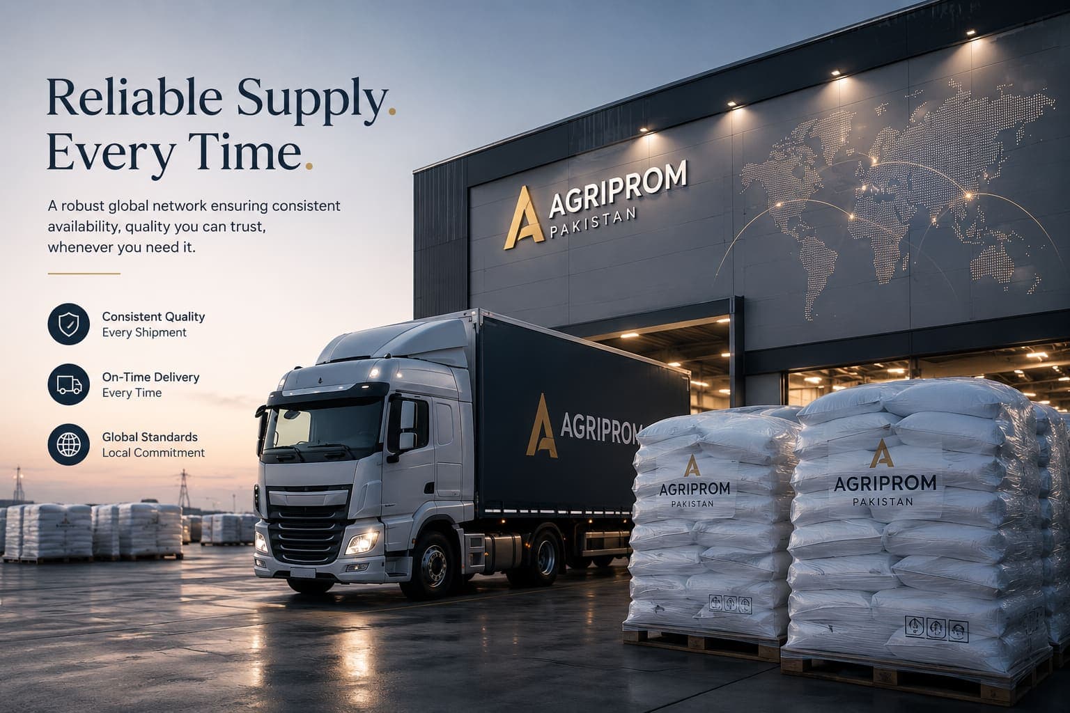 Reliable Supply — Agriprom Pakistan