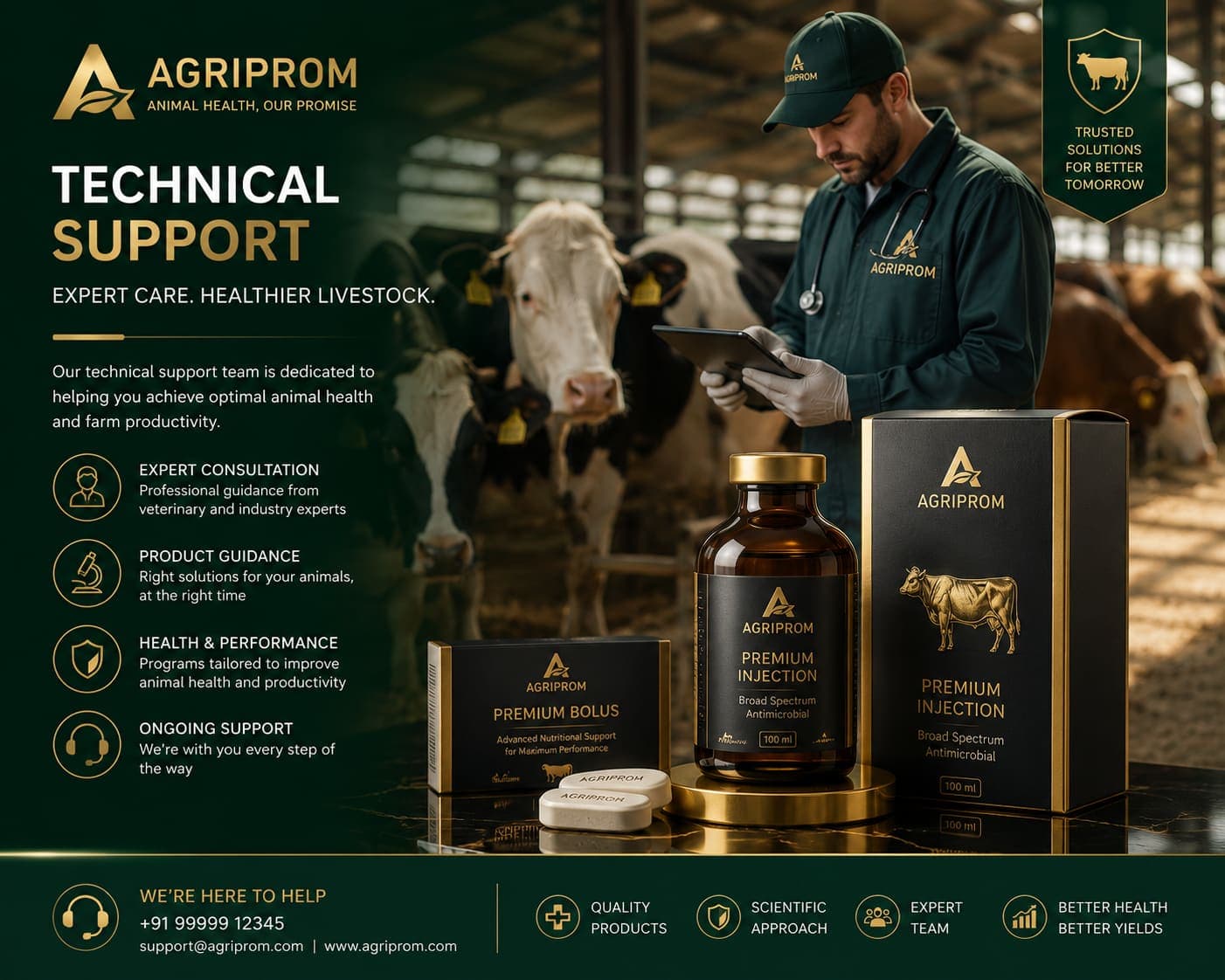 Technical Support — Agriprom Pakistan